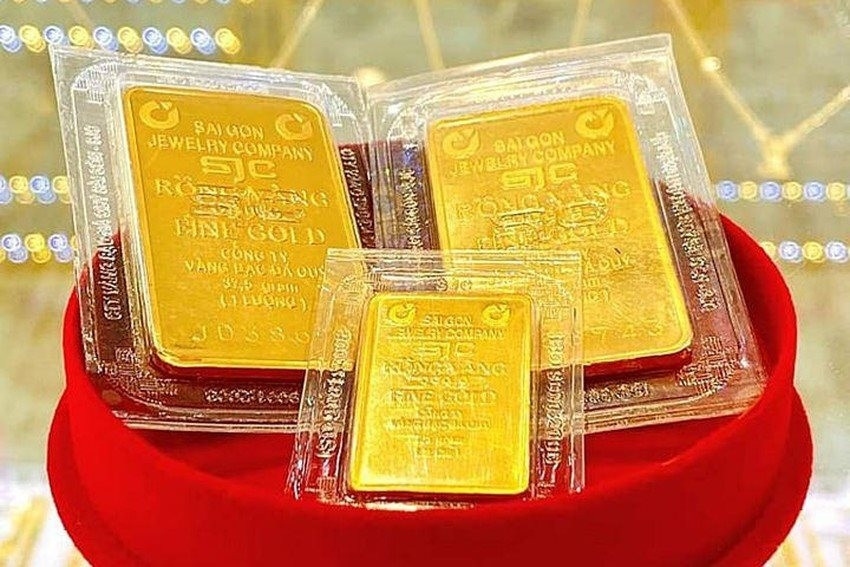 12,300 taels of SJC-branded gold bullion sold through auction